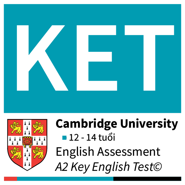 Tiếng anh lớp 7 và 8 trung cấp Cambridge Key English Test (KET) A2 Key ©