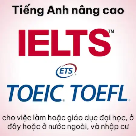 IELTS, TOEIC, TOEFL